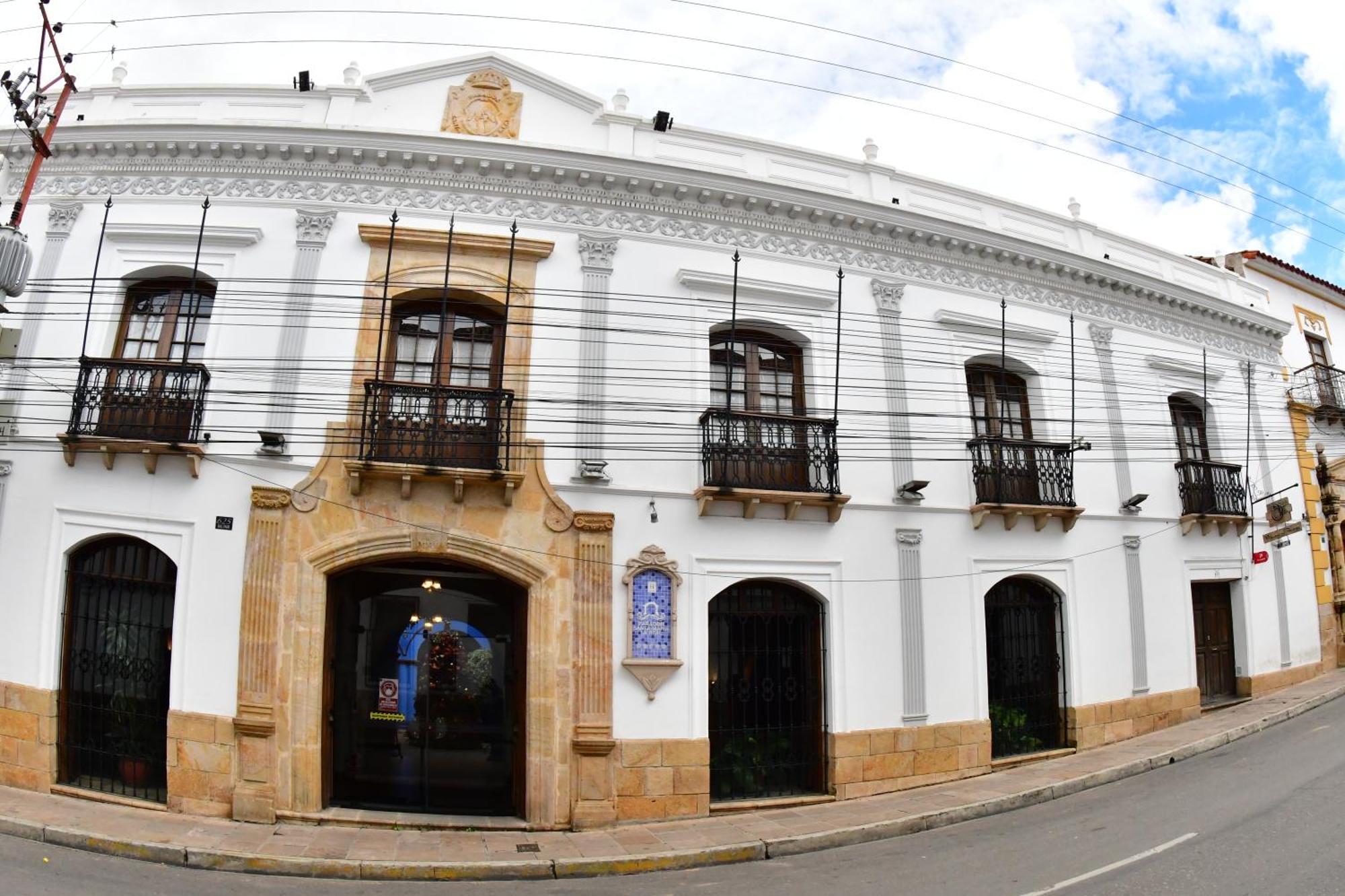 Parador Santa Maria La Real Sucre Ngoại thất bức ảnh